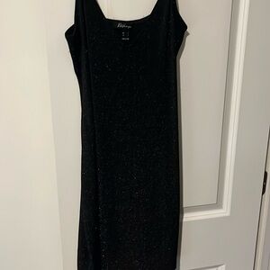 Black sparkley party dress